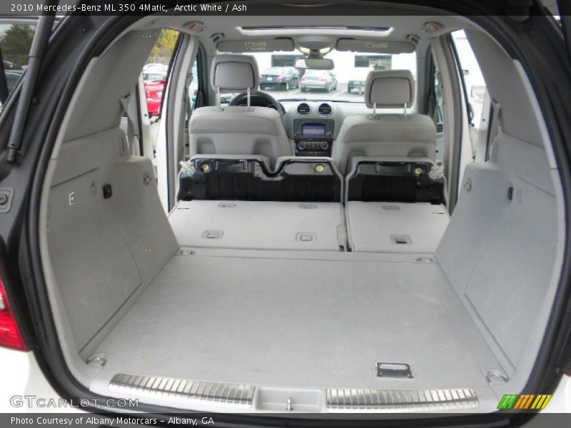 Arctic White / Ash 2010 Mercedes-Benz ML 350 4Matic