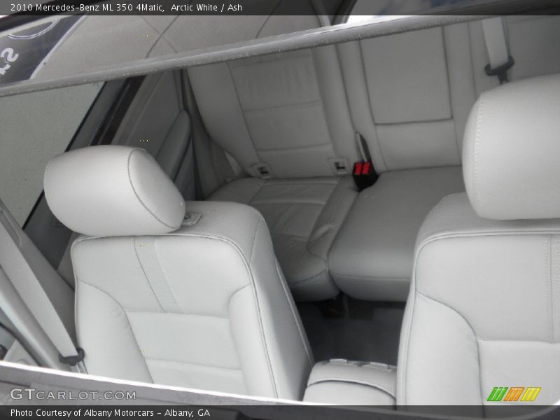 Arctic White / Ash 2010 Mercedes-Benz ML 350 4Matic