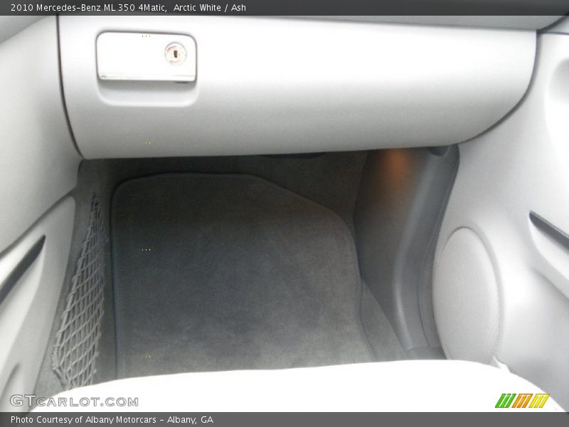 Arctic White / Ash 2010 Mercedes-Benz ML 350 4Matic