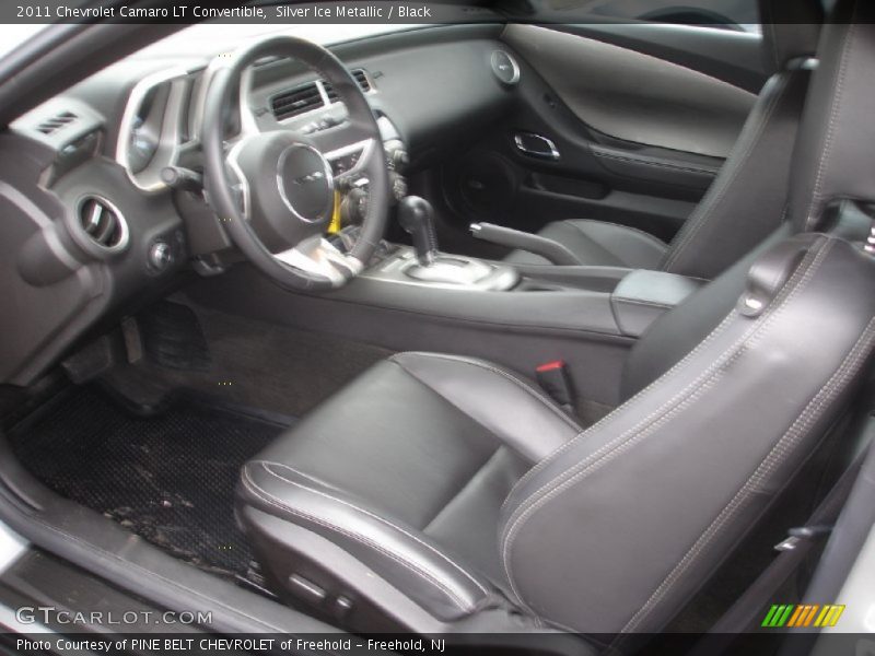 Silver Ice Metallic / Black 2011 Chevrolet Camaro LT Convertible
