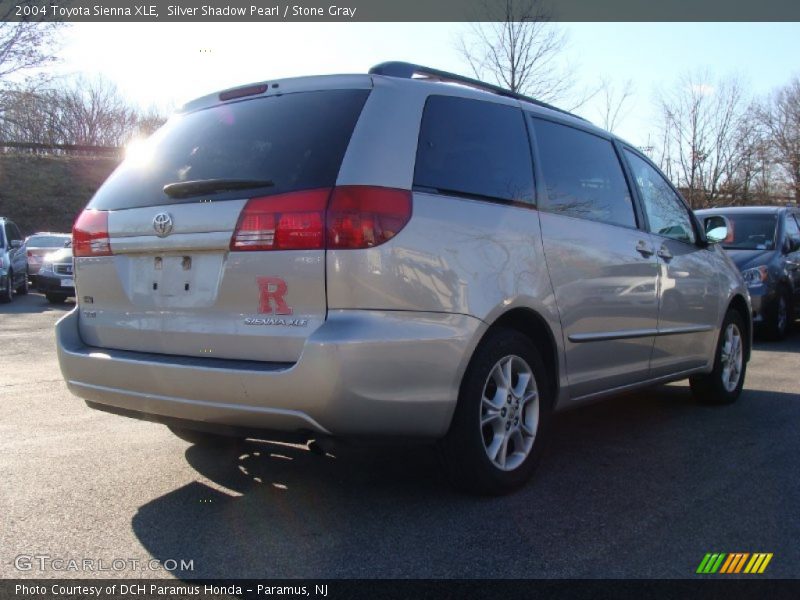 Silver Shadow Pearl / Stone Gray 2004 Toyota Sienna XLE