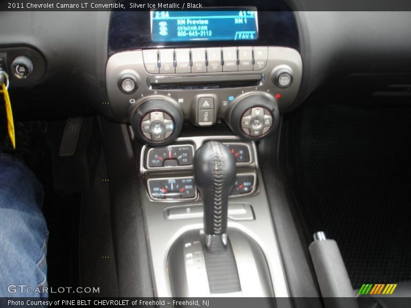 Silver Ice Metallic / Black 2011 Chevrolet Camaro LT Convertible