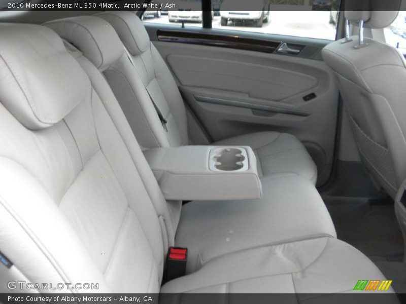 Arctic White / Ash 2010 Mercedes-Benz ML 350 4Matic