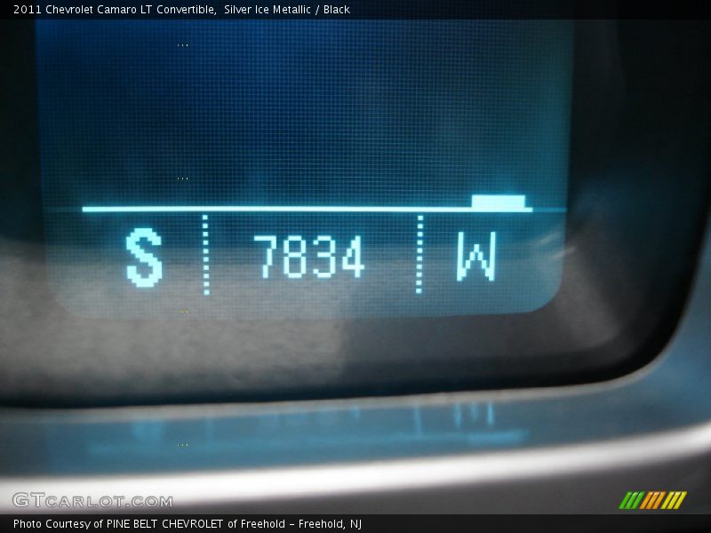 Silver Ice Metallic / Black 2011 Chevrolet Camaro LT Convertible
