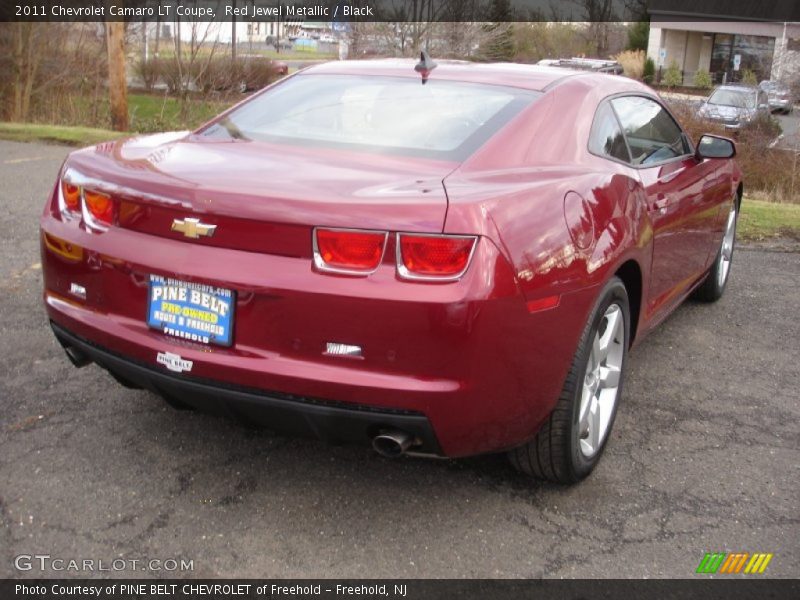 Red Jewel Metallic / Black 2011 Chevrolet Camaro LT Coupe