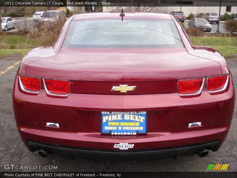 Red Jewel Metallic / Black 2011 Chevrolet Camaro LT Coupe