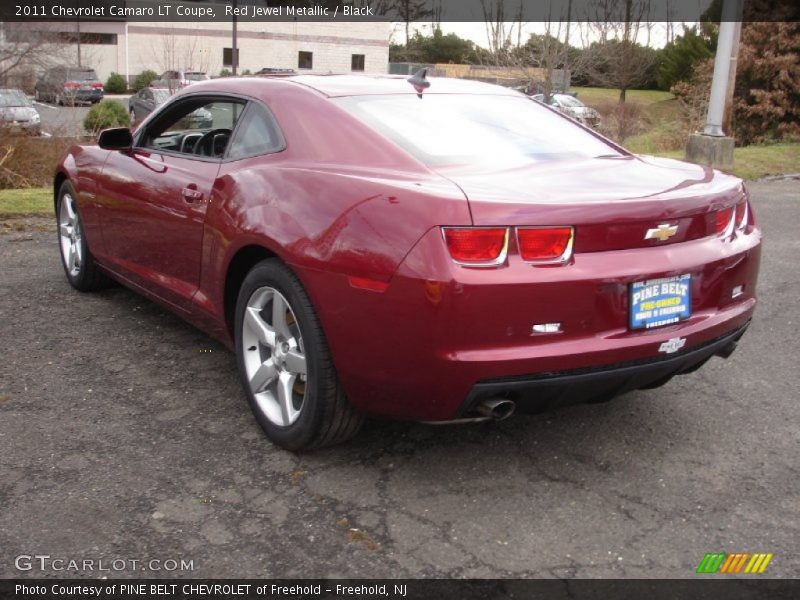 Red Jewel Metallic / Black 2011 Chevrolet Camaro LT Coupe