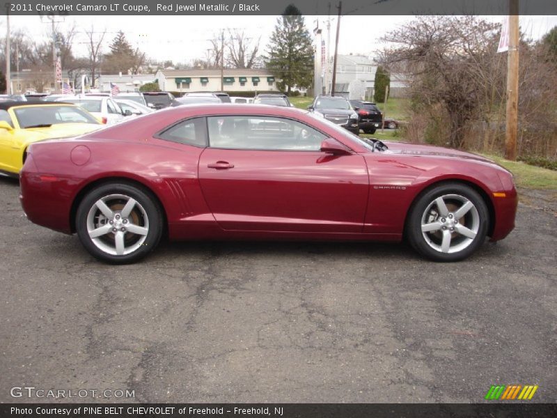 Red Jewel Metallic / Black 2011 Chevrolet Camaro LT Coupe