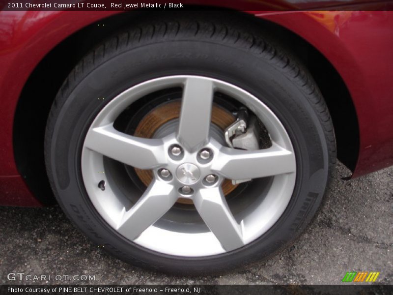 Red Jewel Metallic / Black 2011 Chevrolet Camaro LT Coupe