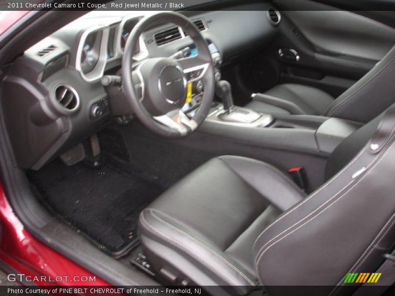 Red Jewel Metallic / Black 2011 Chevrolet Camaro LT Coupe
