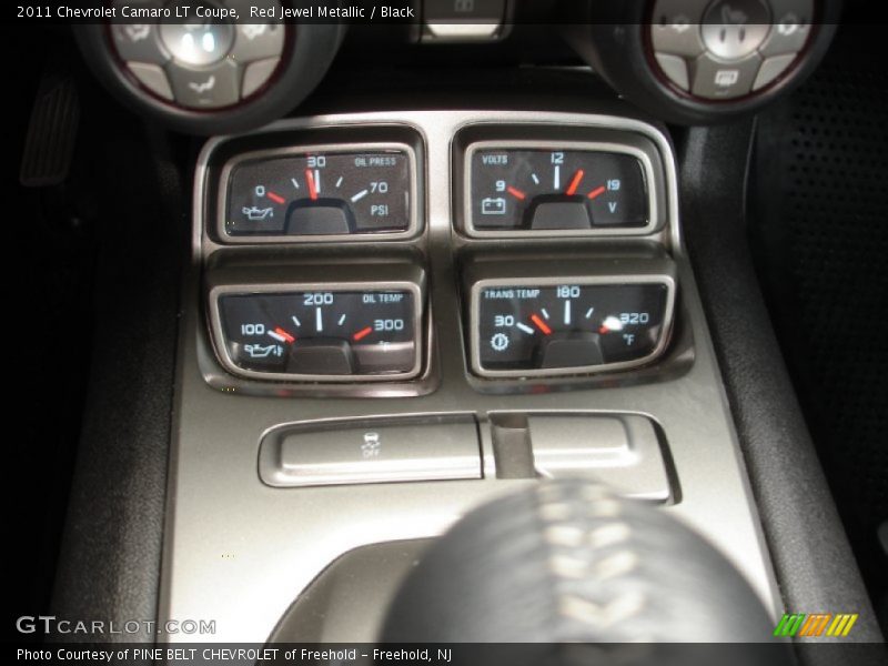 Red Jewel Metallic / Black 2011 Chevrolet Camaro LT Coupe