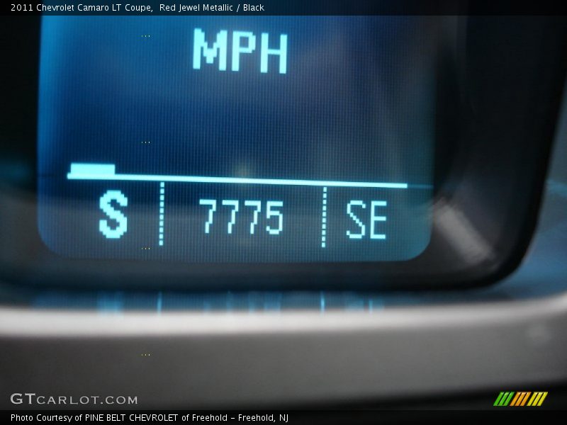 Red Jewel Metallic / Black 2011 Chevrolet Camaro LT Coupe