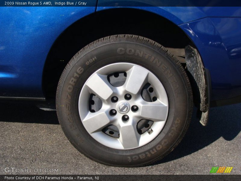 Indigo Blue / Gray 2009 Nissan Rogue S AWD