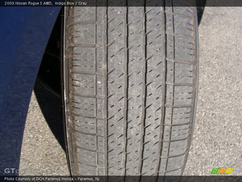 Indigo Blue / Gray 2009 Nissan Rogue S AWD