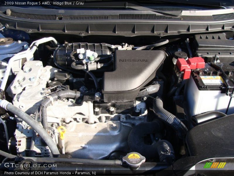 Indigo Blue / Gray 2009 Nissan Rogue S AWD