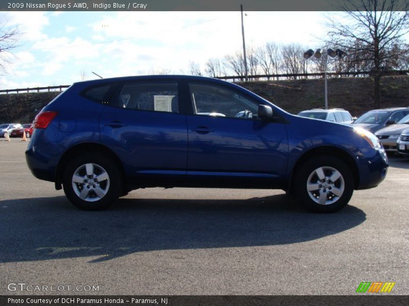 Indigo Blue / Gray 2009 Nissan Rogue S AWD