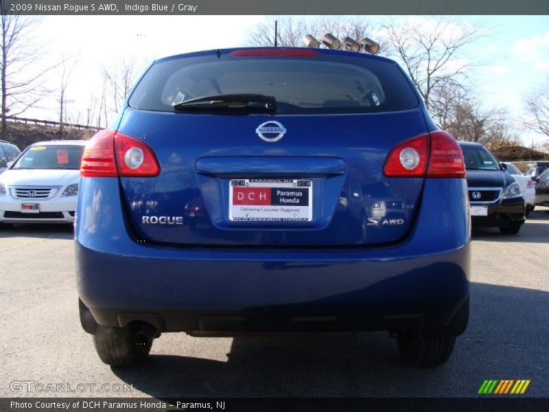 Indigo Blue / Gray 2009 Nissan Rogue S AWD