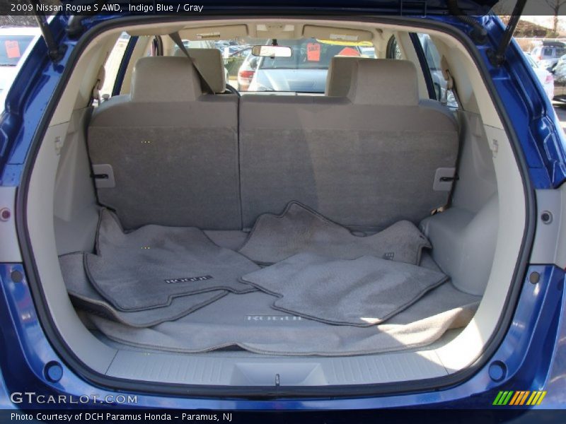 Indigo Blue / Gray 2009 Nissan Rogue S AWD
