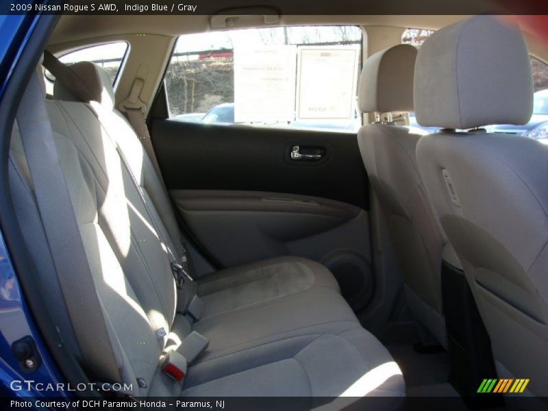 Indigo Blue / Gray 2009 Nissan Rogue S AWD