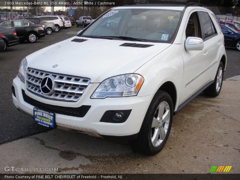 Arctic White / Cashmere 2009 Mercedes-Benz ML 350 4Matic