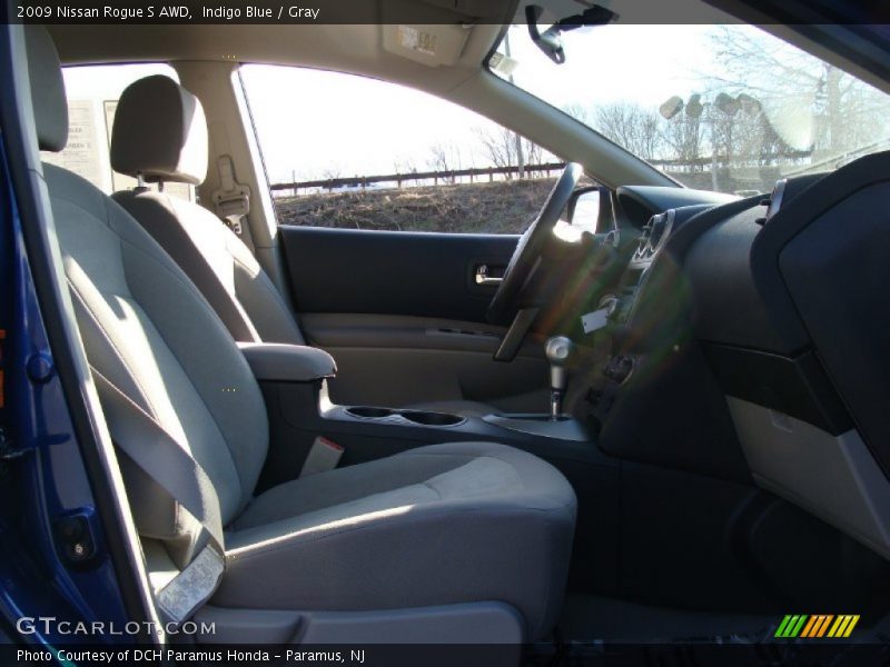 Indigo Blue / Gray 2009 Nissan Rogue S AWD