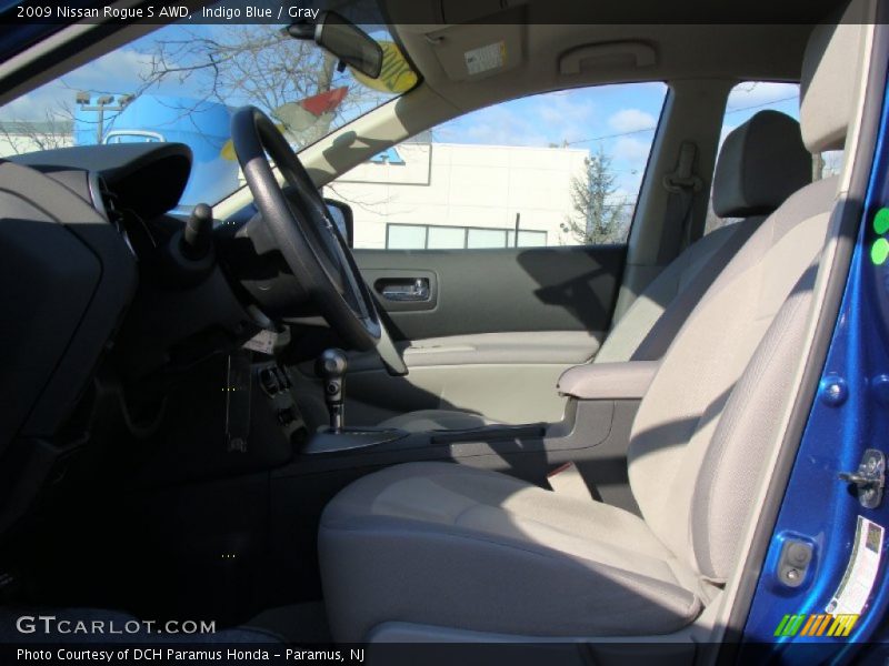 Indigo Blue / Gray 2009 Nissan Rogue S AWD