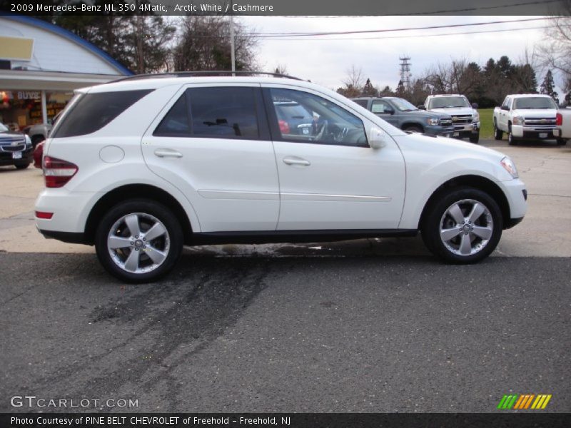 Arctic White / Cashmere 2009 Mercedes-Benz ML 350 4Matic
