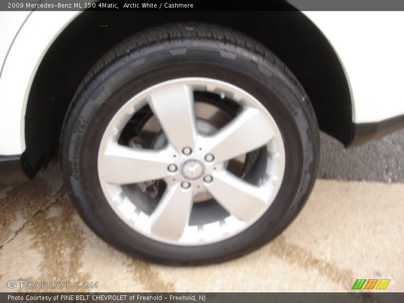 Arctic White / Cashmere 2009 Mercedes-Benz ML 350 4Matic