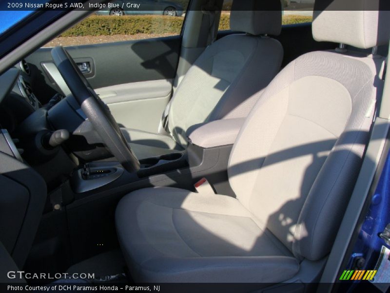 Indigo Blue / Gray 2009 Nissan Rogue S AWD