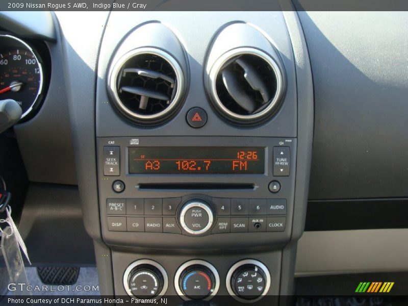 Indigo Blue / Gray 2009 Nissan Rogue S AWD