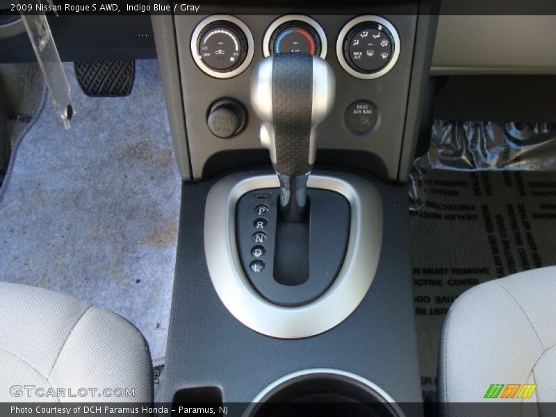 Indigo Blue / Gray 2009 Nissan Rogue S AWD