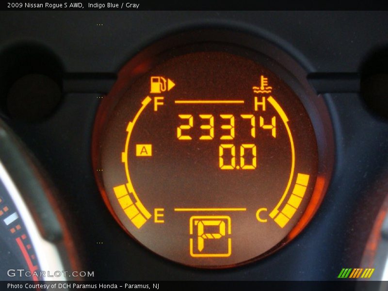 Indigo Blue / Gray 2009 Nissan Rogue S AWD