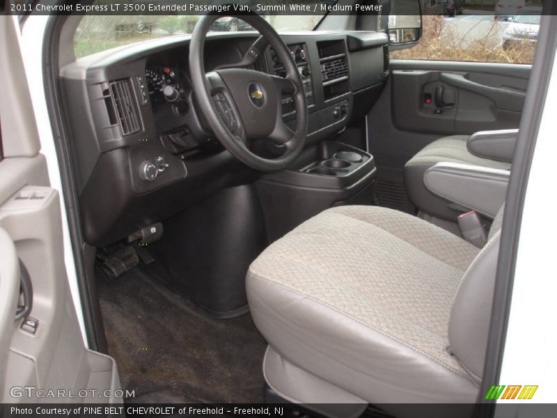  2011 Express LT 3500 Extended Passenger Van Medium Pewter Interior