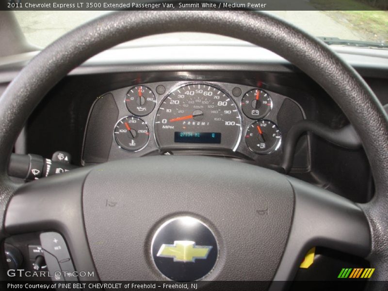 Summit White / Medium Pewter 2011 Chevrolet Express LT 3500 Extended Passenger Van