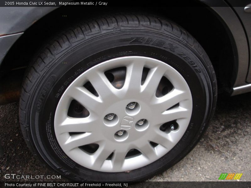 Magnesium Metallic / Gray 2005 Honda Civic LX Sedan