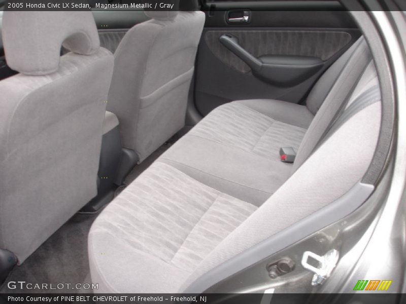  2005 Civic LX Sedan Gray Interior