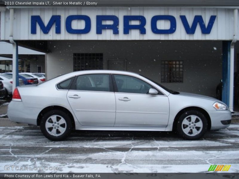 Silver Ice Metallic / Ebony 2010 Chevrolet Impala LT