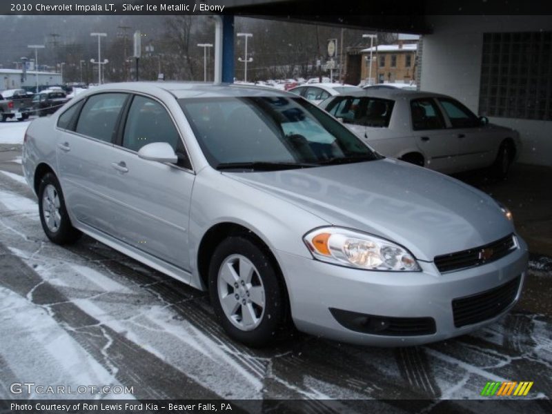 Silver Ice Metallic / Ebony 2010 Chevrolet Impala LT