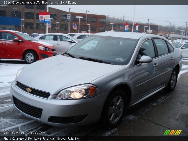 Silver Ice Metallic / Ebony 2010 Chevrolet Impala LT