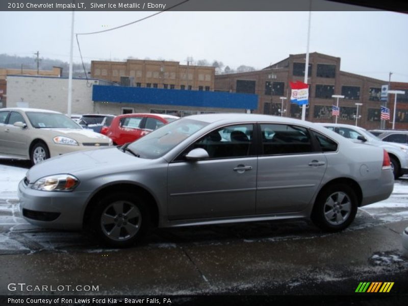 Silver Ice Metallic / Ebony 2010 Chevrolet Impala LT
