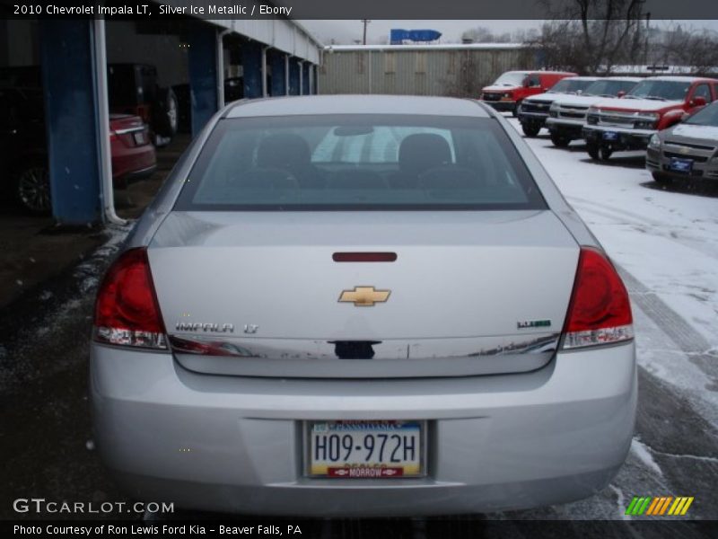 Silver Ice Metallic / Ebony 2010 Chevrolet Impala LT