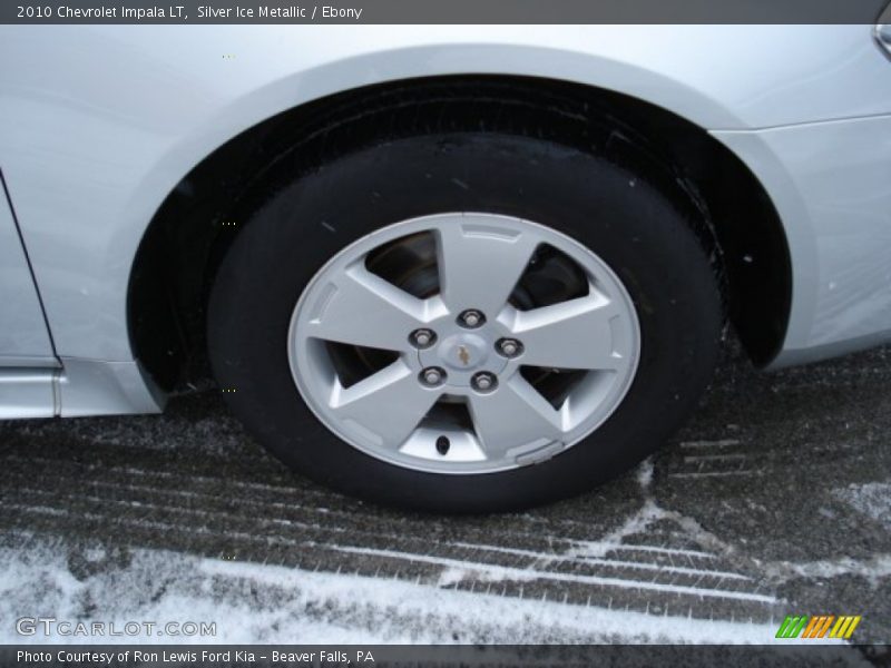 Silver Ice Metallic / Ebony 2010 Chevrolet Impala LT