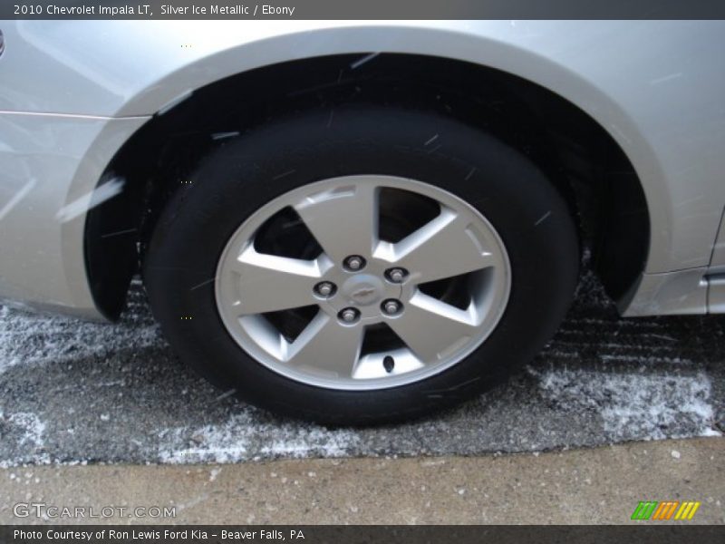 Silver Ice Metallic / Ebony 2010 Chevrolet Impala LT