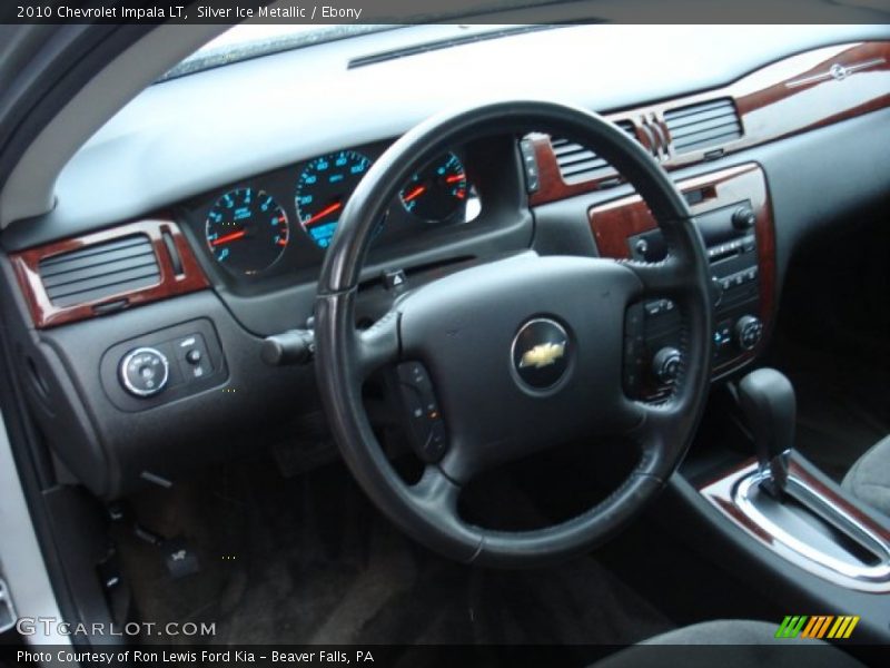 Silver Ice Metallic / Ebony 2010 Chevrolet Impala LT