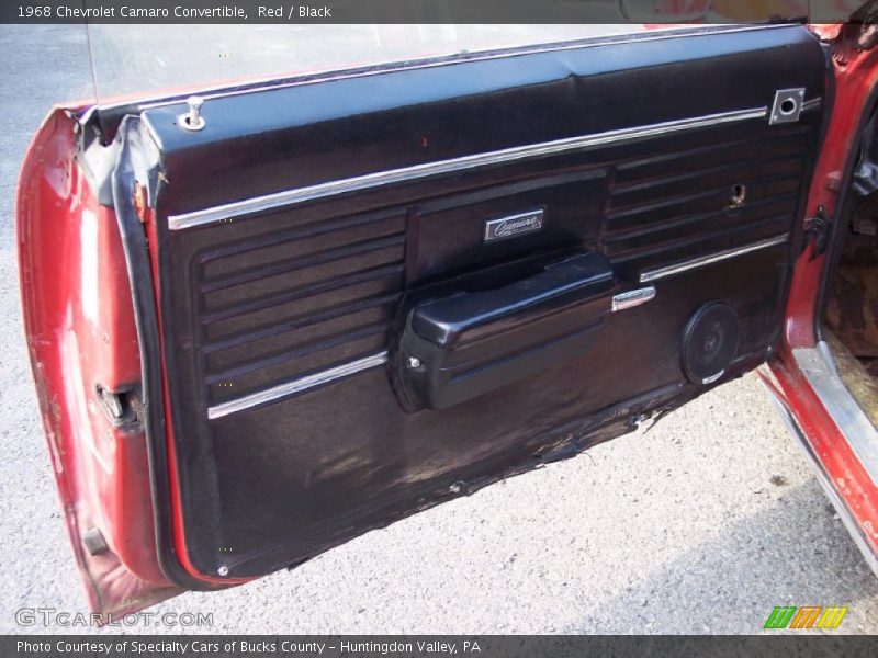 Door Panel of 1968 Camaro Convertible