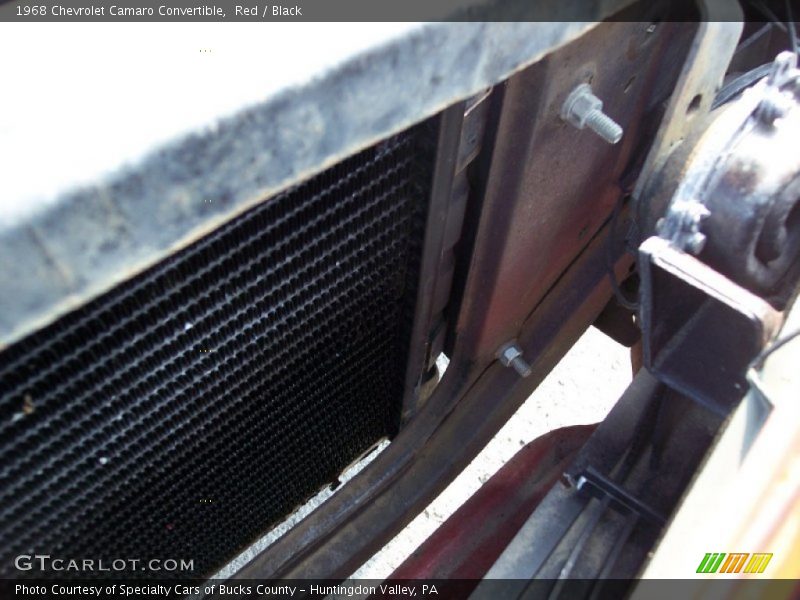 Red / Black 1968 Chevrolet Camaro Convertible