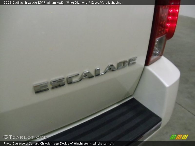  2008 Escalade ESV Platinum AWD Logo