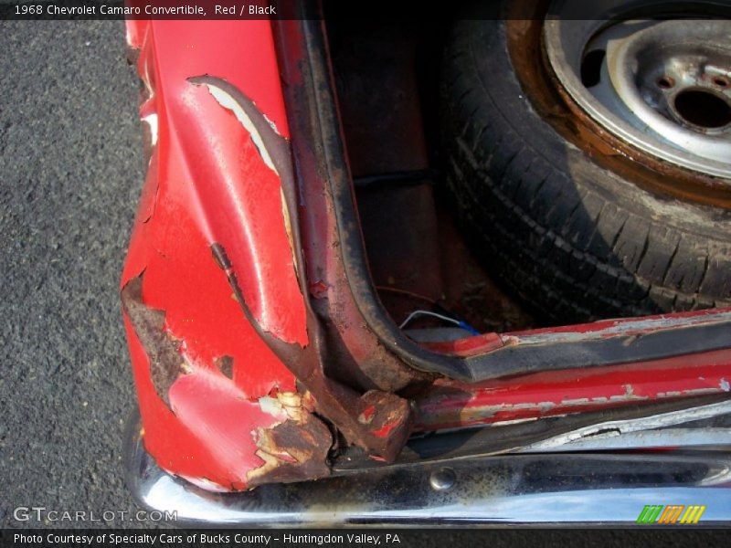 1968 Camaro Convertible Trunk