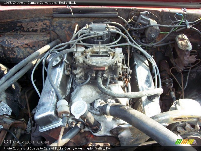  1968 Camaro Convertible Engine - 327 cid Turbo-Fire OHV 16-Valve V8