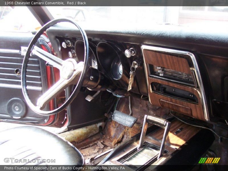 Dashboard of 1968 Camaro Convertible